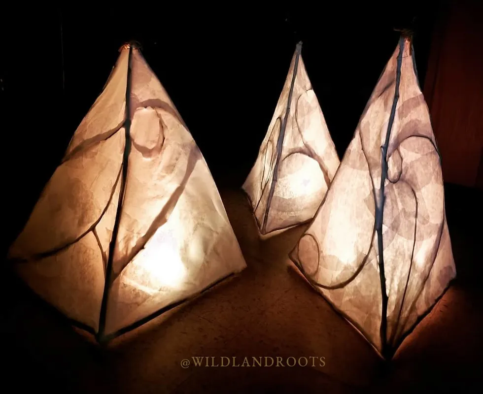 Lantern Making with Paper and Willow