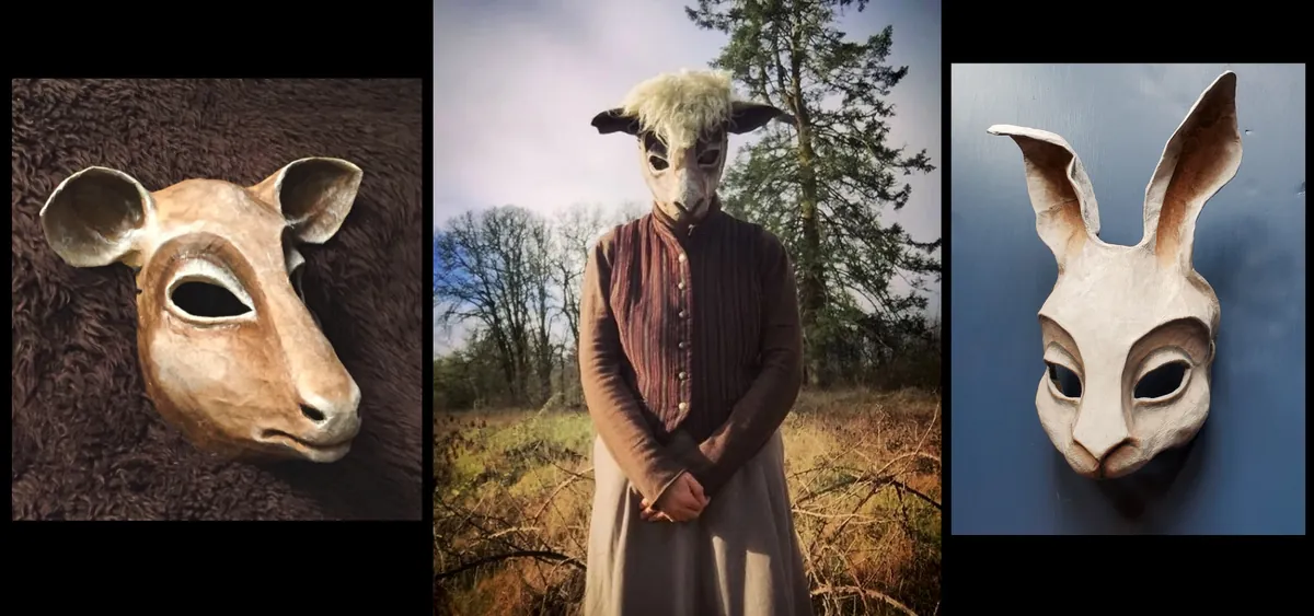 Quick Paper Mache Masks