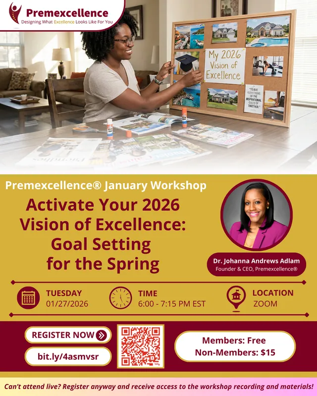 Activate Your 2026 Vision of Excellence: Goal Setting for the Spring