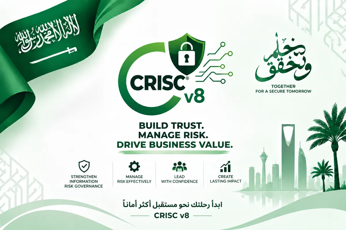 ISACA CRISC Online - Arabic - May 2026 - Training + 2 Materials