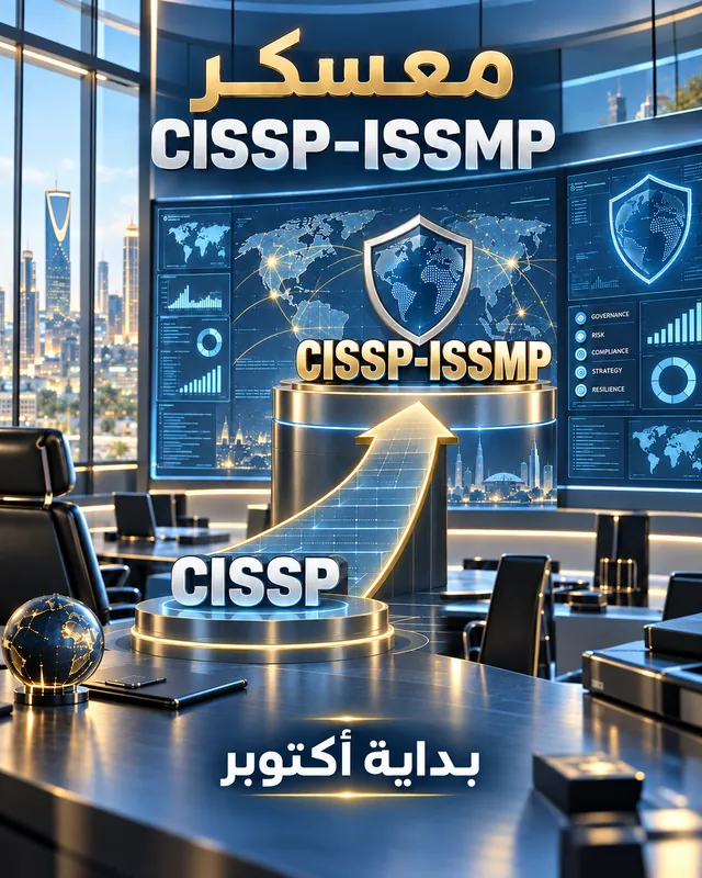 CISSP-ISSMP Workshop October 2026 - in Arabic