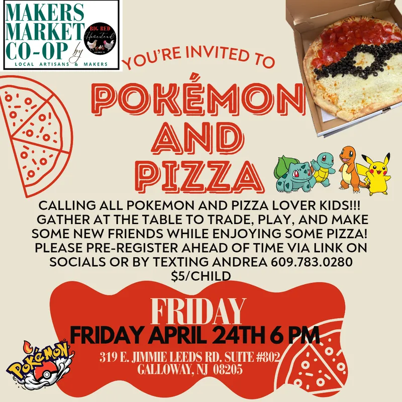 Pokemon and Pizza 🍕