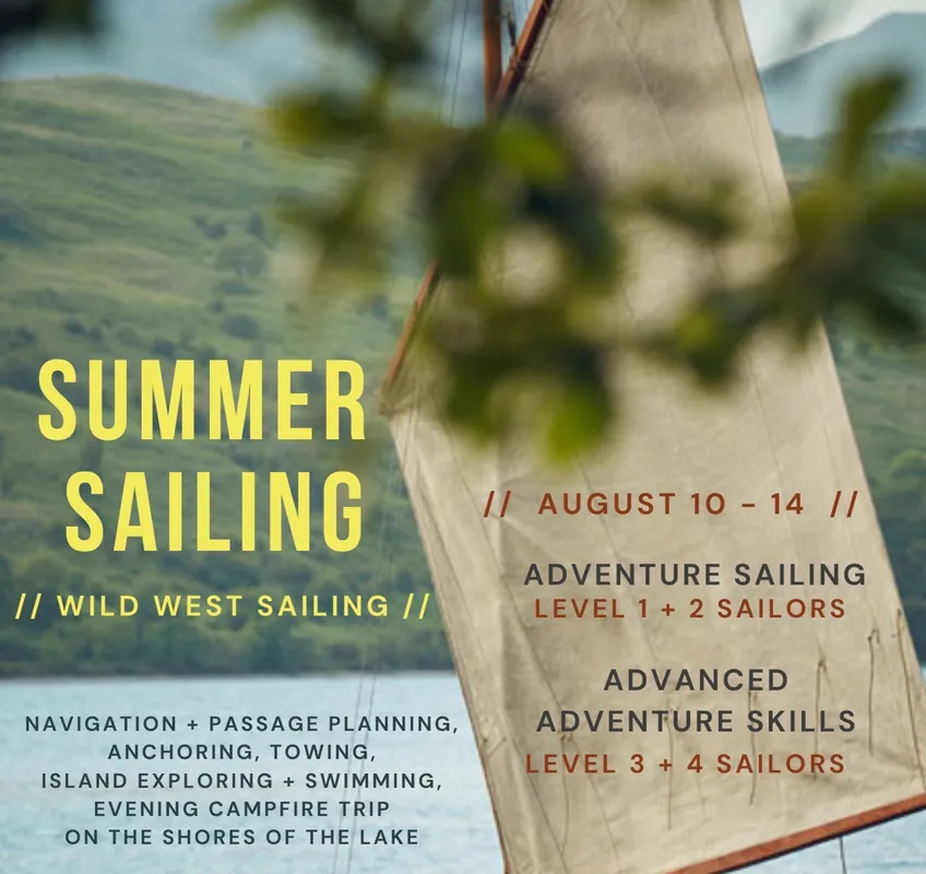 ADVENTURE SKILLS |  Youth Driven Sailing | Level 4 and under
