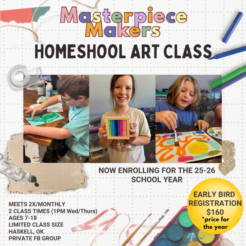 Free Trial Class (Masterpiece Makers 7-18 years)