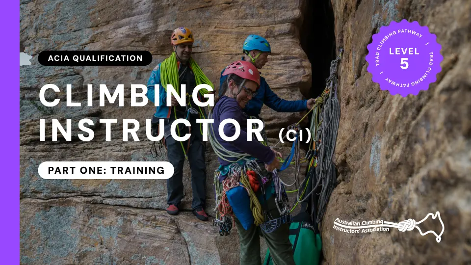 Climbing Instructor Training