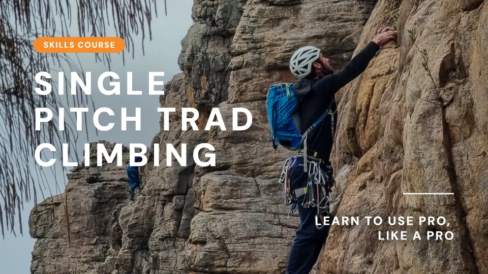 [C2C April 2026 Cohort] Single Pitch Trad Climbing