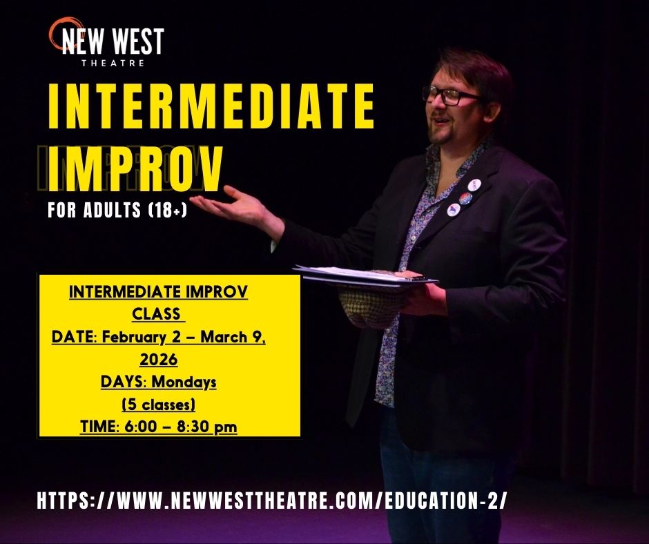 Intermediate Improv Class for Adults (18+)