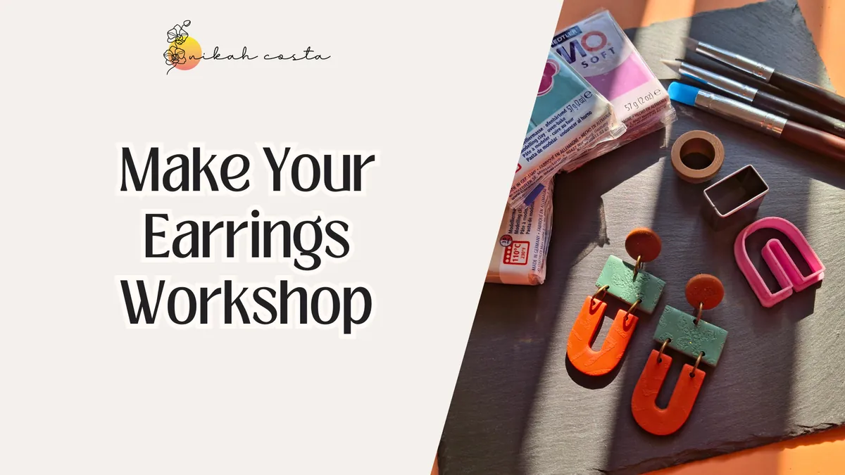 Make Your Earrings – Polymer Clay Jewellery Workshop in Vienna