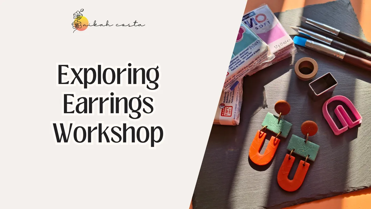 Exploring Earrings - Polymer Clay Workshop in Vienna