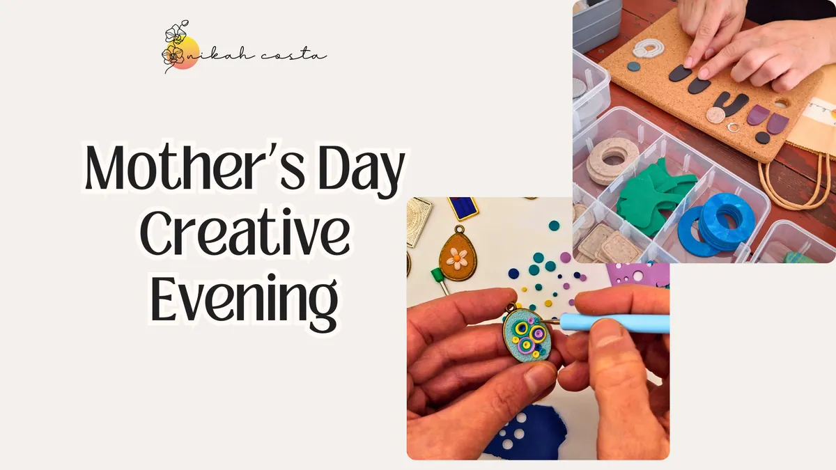 The Earrings Bar & Flower Pendants Workshop in Vienna (English)