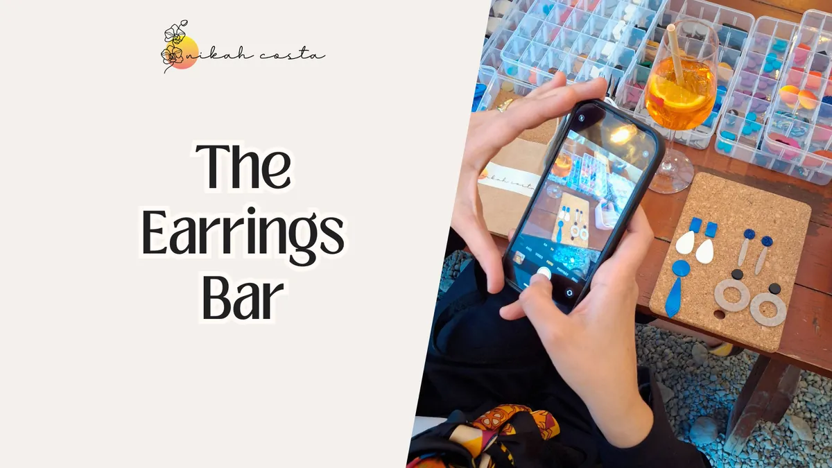 The Earrings Bar Workshop in Vienna - in English
