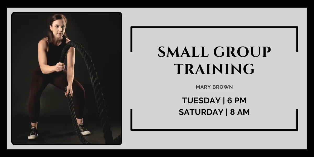 Small Group Circuit Training Saturday 8:00 AM