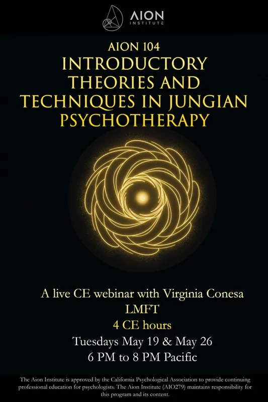 AION 104  Introductory Theories and Technique in Jungian Psychotherapy