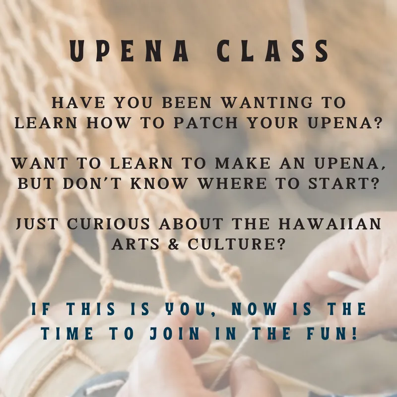 Upena Class, Keiki (under 18 or guardian with keiki under 18) - Waimea