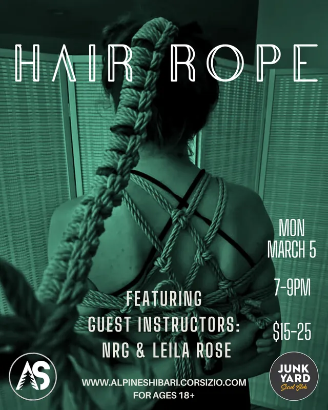 Hair Rope Instructional Tie