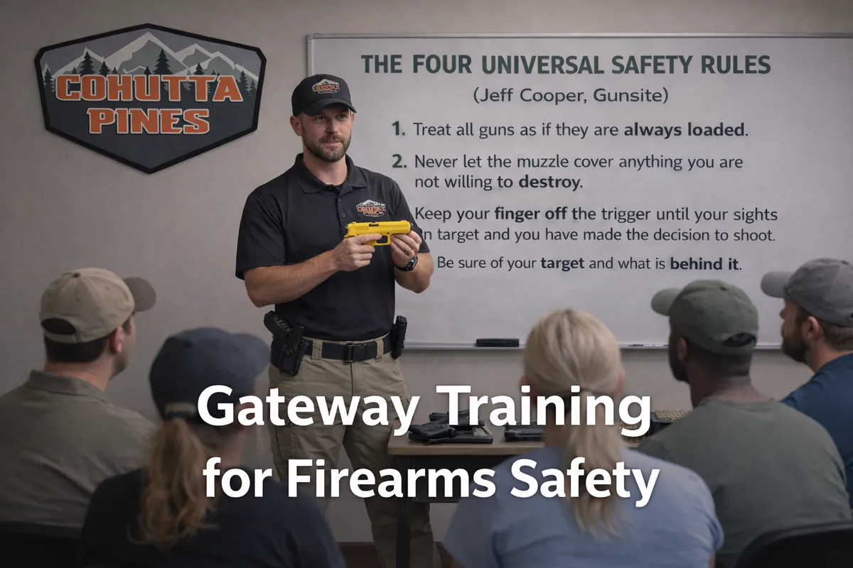 Gateway Training for Firearms Training & Familiarization