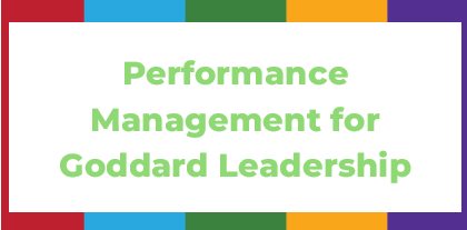 Performance Management for Goddard Leadership