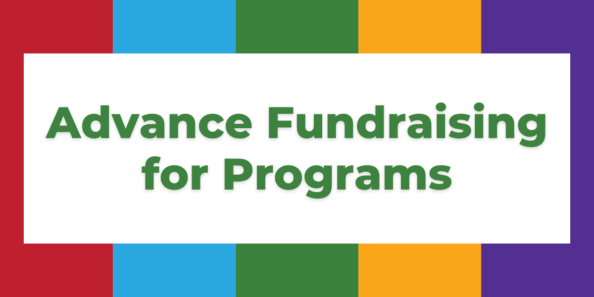 Advanced Fundraising for Programs