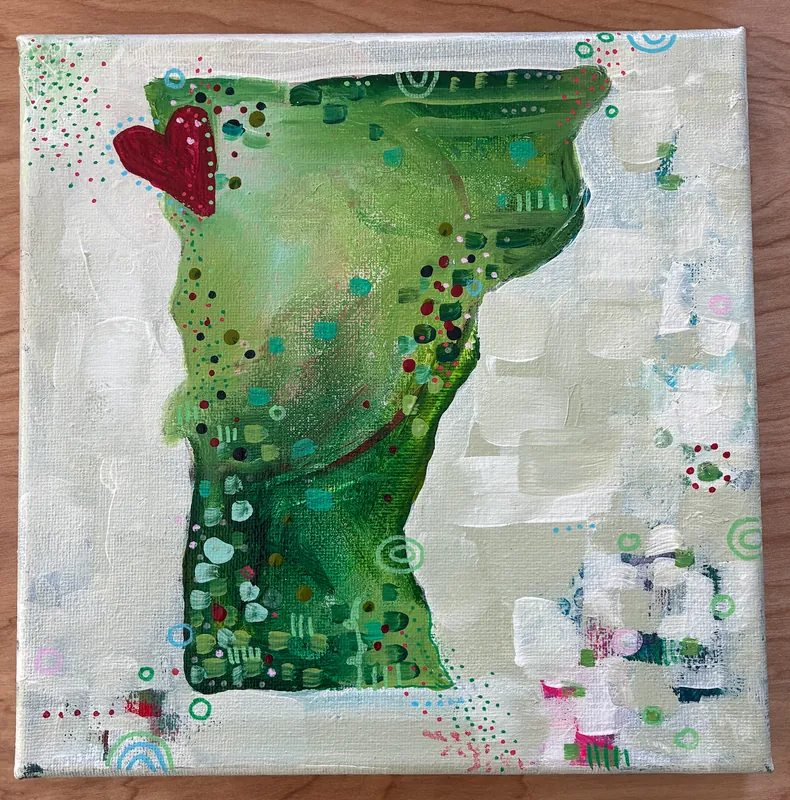 Guided Painting Project: Love Vermont! with Emily Mitchell