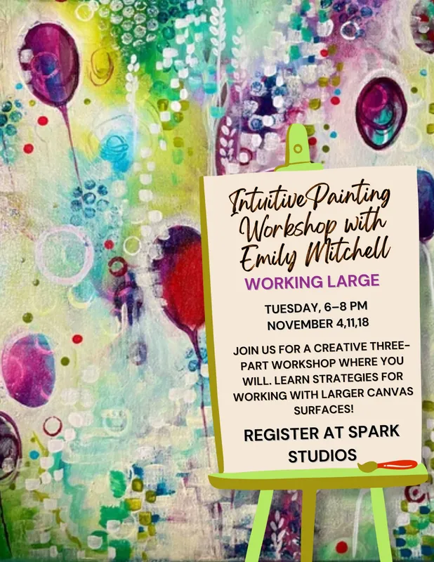 Intuitive Painting: Working Large with Emily Mitchell