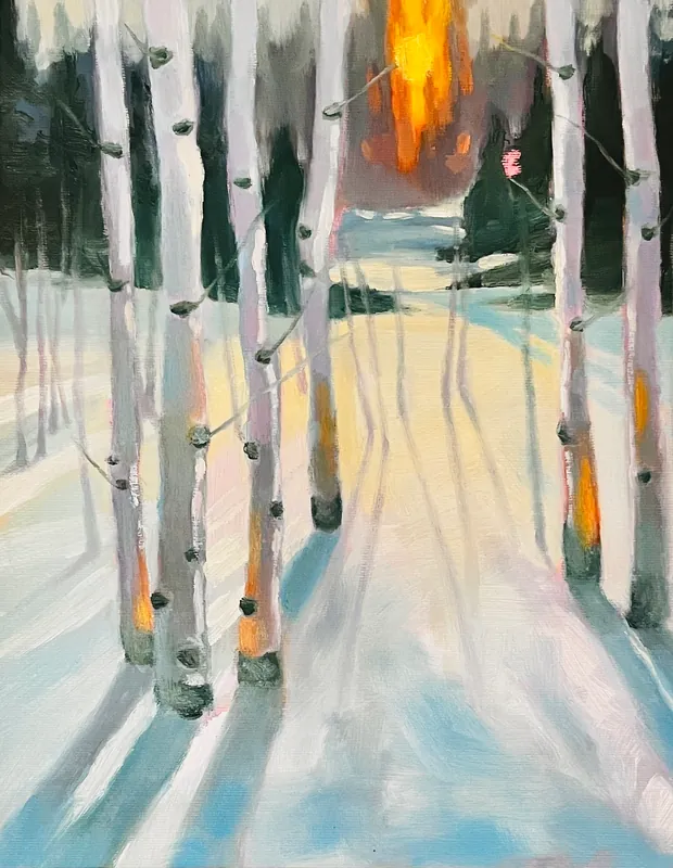 Painting Winterscapes (3-Part Series): Water Mixable Oil