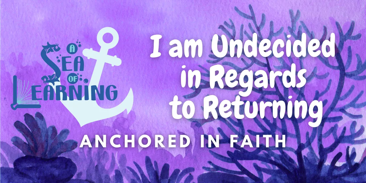 I am Undecided in Regards to Returning for the 2026-2027 School Year