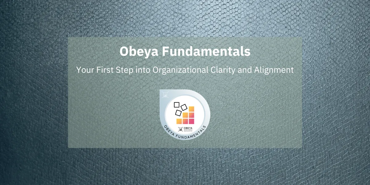 Obeya Fundamentals