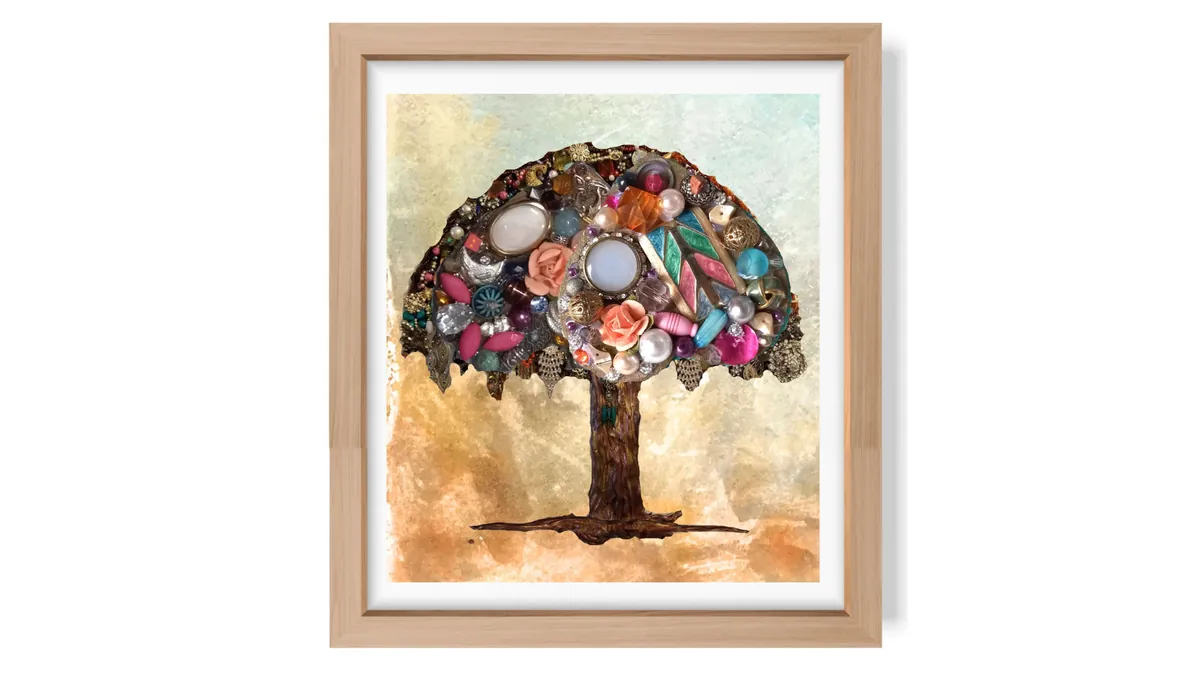 Collage Mixed Media Art