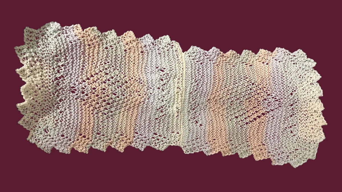 Knitting Shetland Lace