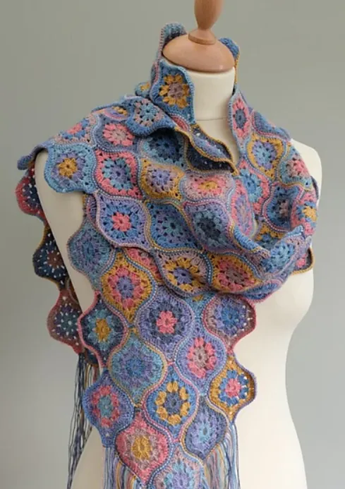 Mystical Lanterns Scarf