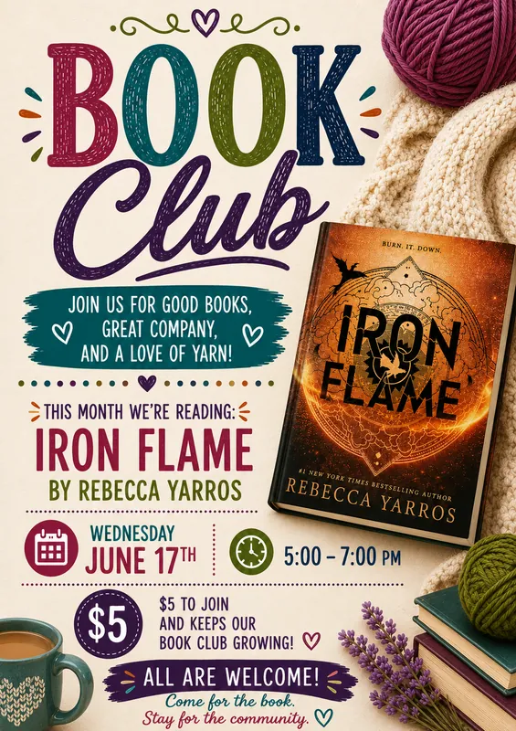 Book Club Iron Flame