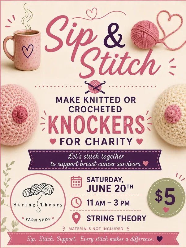 Knitted Knockers Help