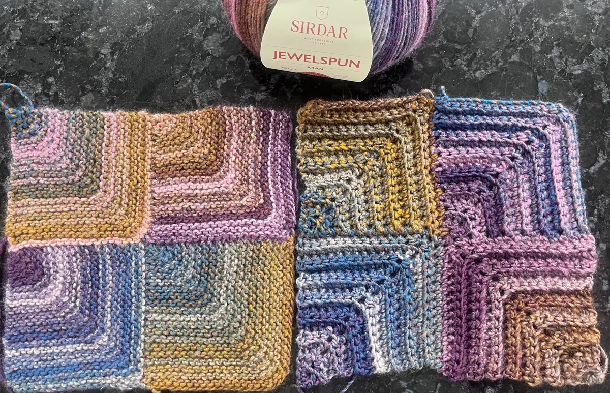 Mitered Square Pillow Cover Knit or Crochet Class 2