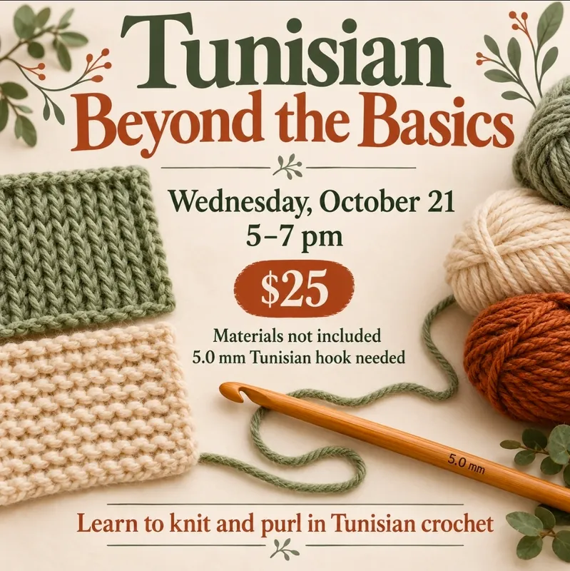 Tunisian Beyond Basics