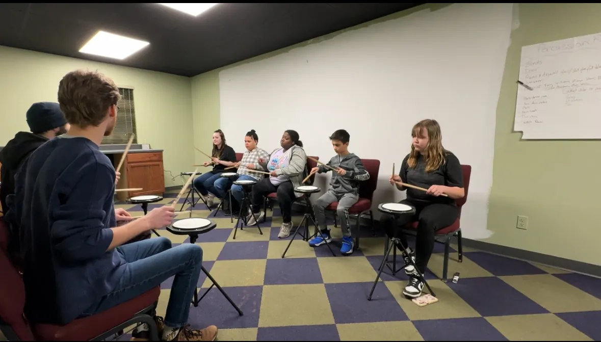 Beginning Percussion with Liam