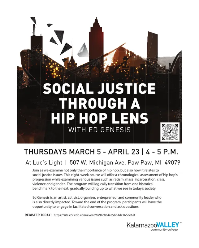 Social Justice Through Hip  Hop Lens with Ed