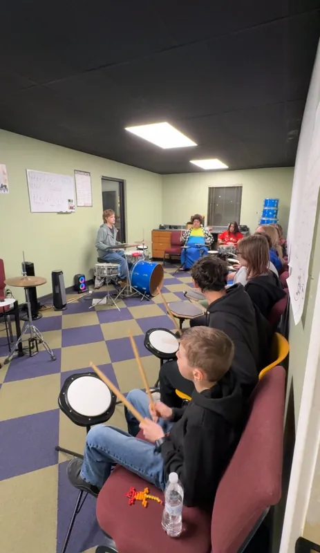 Beginning Percussion with Liam (Tuesday)