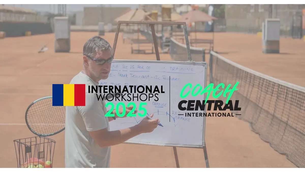 INTERNATIONAL COACH WORKSHOP (BUCHAREST, ROMANIA) - 2-DAY TICKET (DRILLS AND SKILLS & THE GREEN STAGE: THE MOVE TO THE BIG COURT (Mark Tennant, GBR)