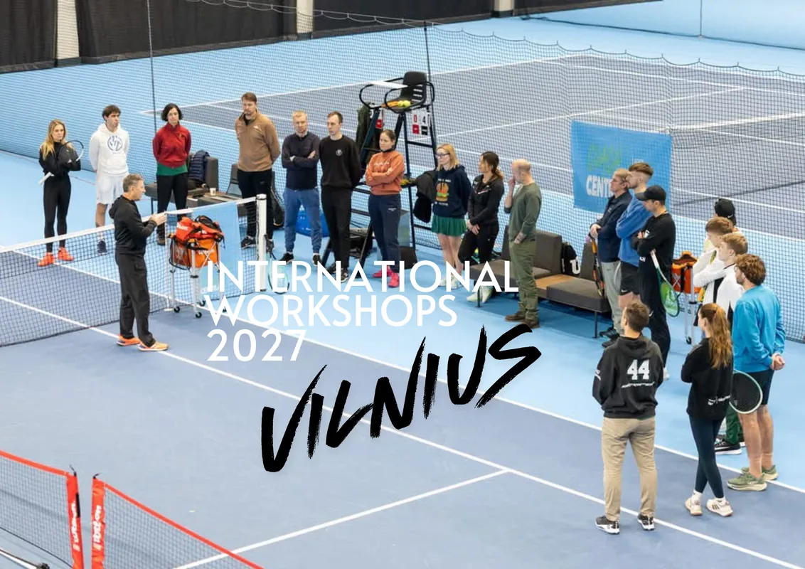 INTERNATIONAL COACH WORKSHOP (VILNIUS, LITHUANIA)- 2-DAY TICKET 10 & UNDER DOUBLES & PROGRESSING TO THE ORANGE COURT (Mark Tennant, GBR)