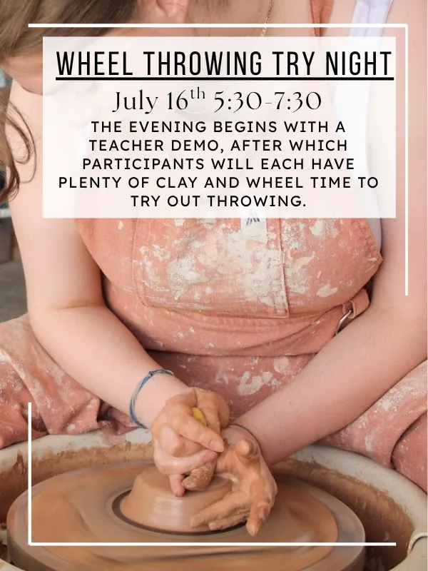Wheel Throwing Try Night