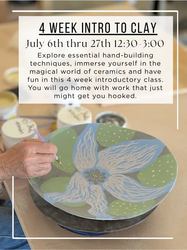 4 Week Intro to Clay