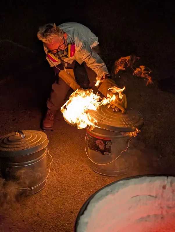 First Friday Art Walk: Community Raku Firing