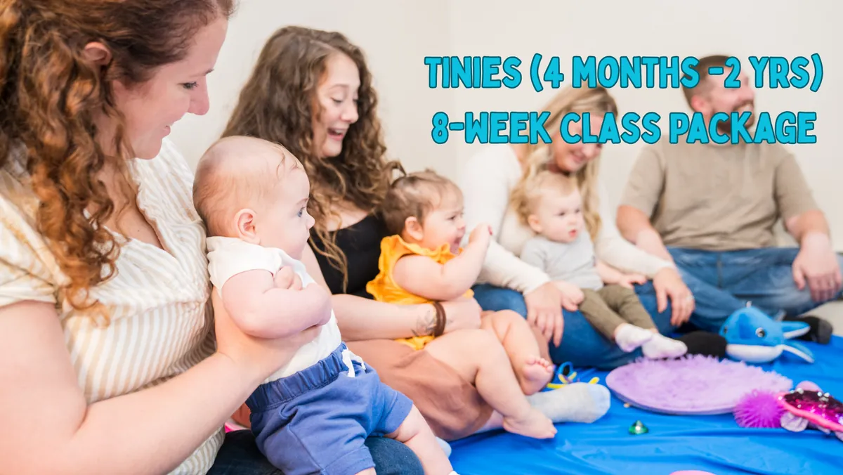 8 Week "Tinies" Program (4 months- 2 yrs) - Thursdays @ 5:00pm (Sept 11- Oct 30) @ Bushel & Peck Studio Fall Session 2025