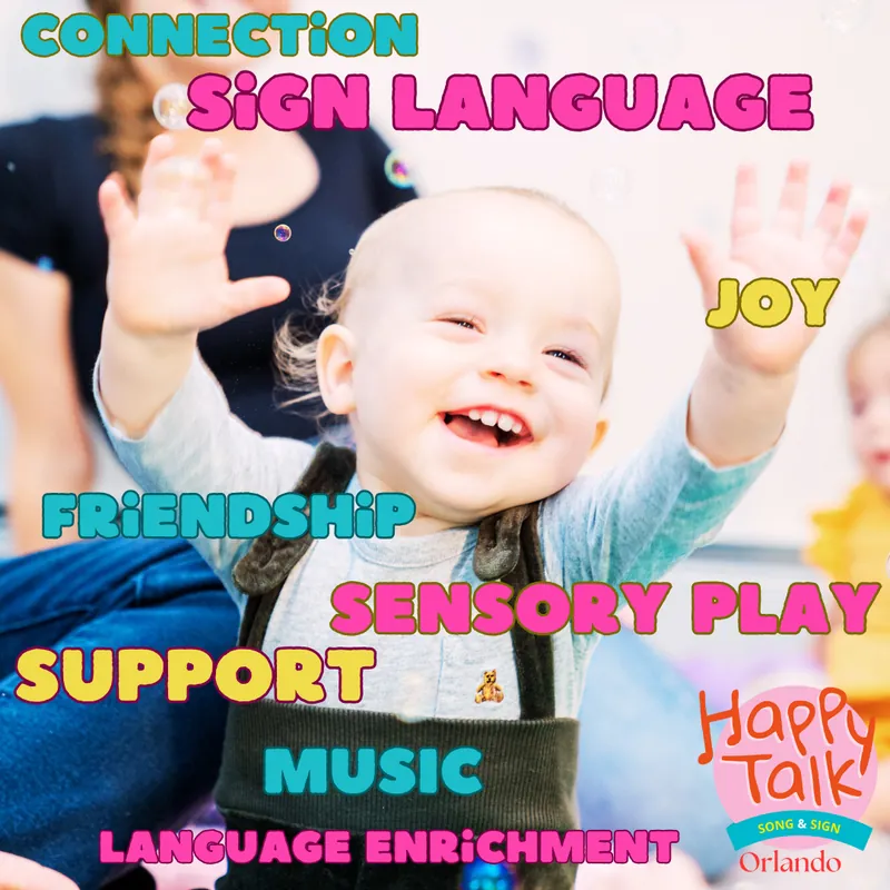 (LAKE MARY) 10:30-11:15AM DEMO- SONG & SIGN POP-UP CLASS  (ages 4 months to 3 years)