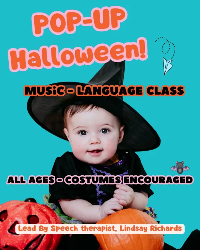 (LAKE MARY) 10:30-11:15AM Halloween POP-UP CLASS  (ages 4 months to 5 years)