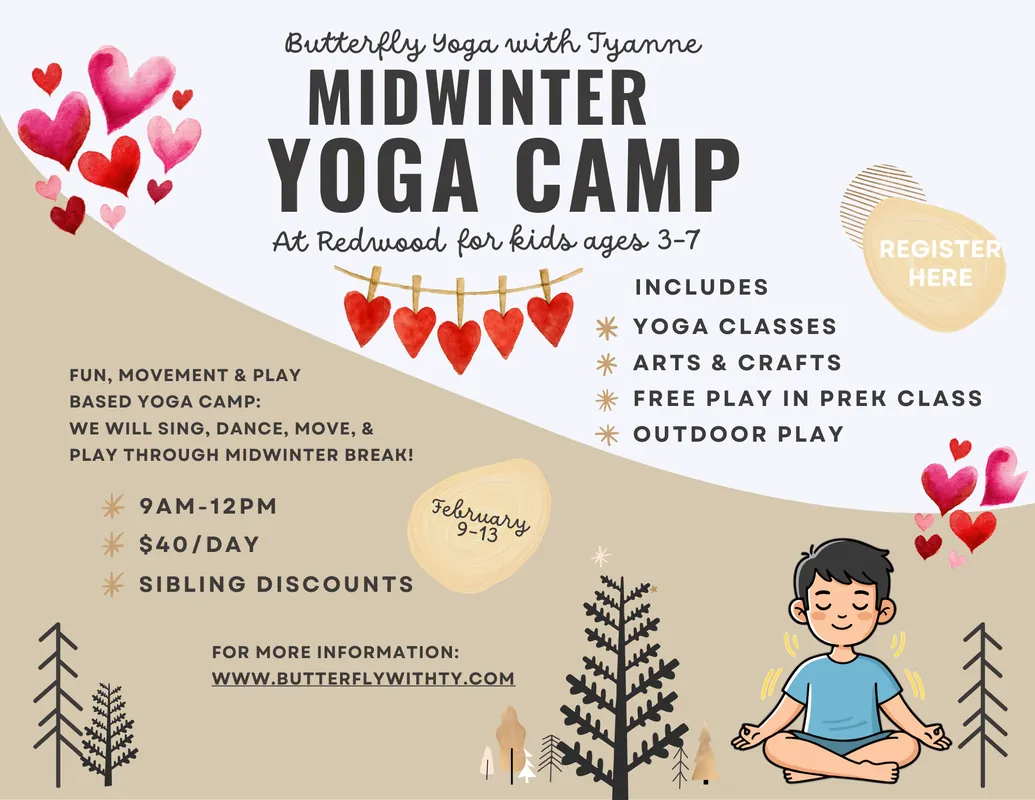 Midwinter Yoga Camp at Redwood