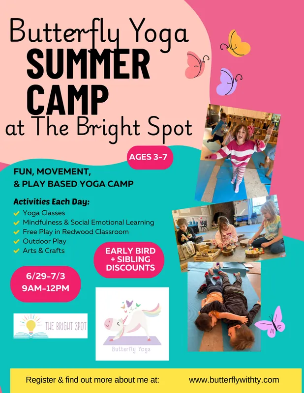 Summer Yoga Camp at The Bright Spot
