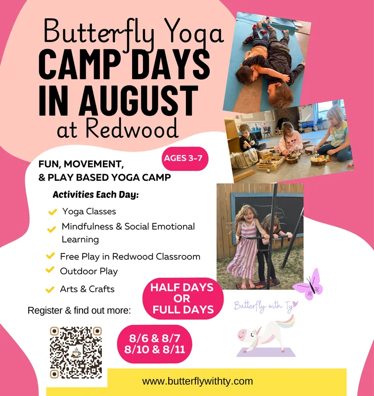 Summer Camp Days at Redwood (CDCB Closure)