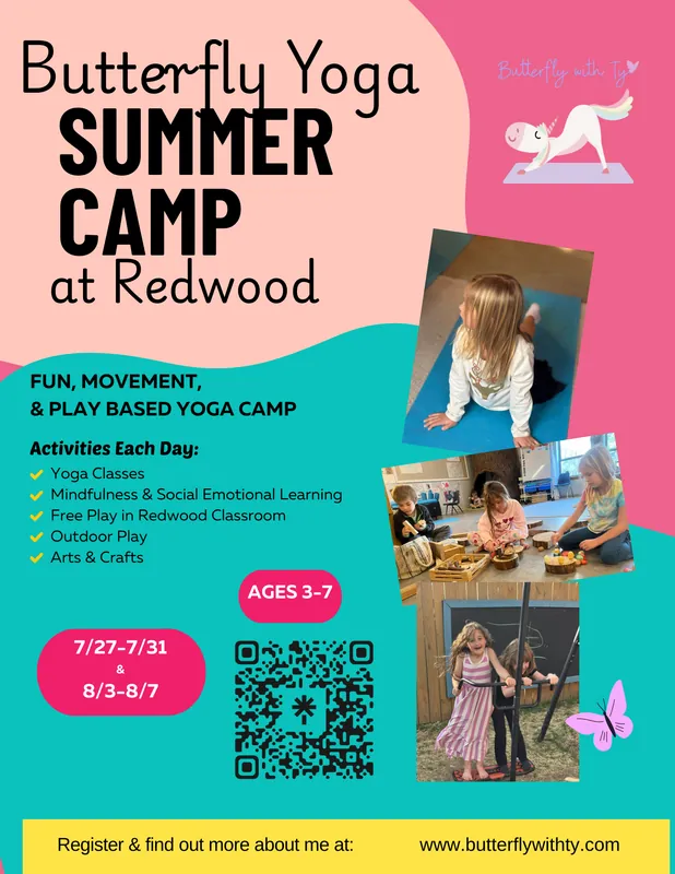 Summer Yoga Camp at Redwood