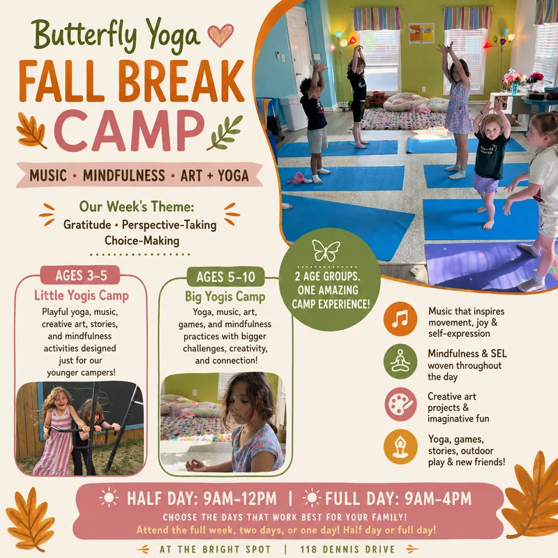 Fall Yoga Camp at The Bright Spot